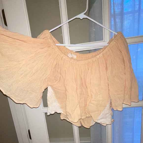 Jen’s Pirate Booty Gauze Off Shoulder Top - Picture 3 of 3